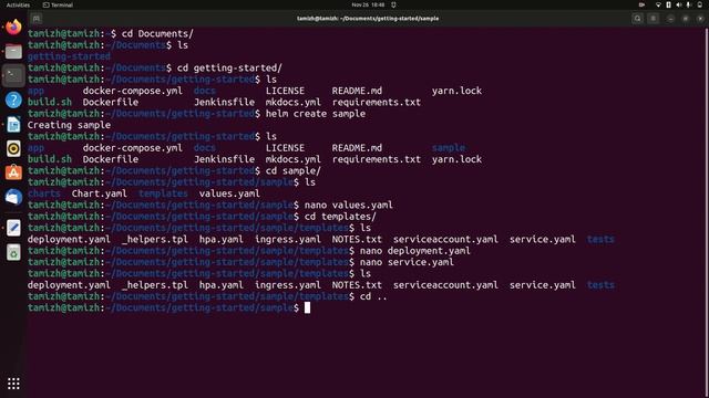 Create helm chart from scratch for sample application | Explained in Tamil смотреть онлайн
