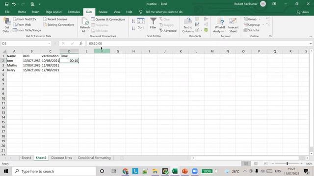 Microsoft Excel - Data Validation смотреть онлайн