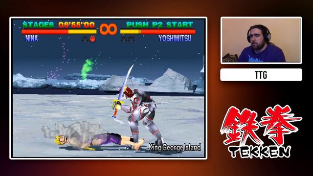 Tekken (PS1) - TTG #1 - Nina смотреть онлайн
