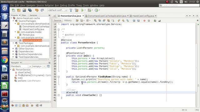 Spring Boot & Hazelcast - Cache example смотреть онлайн