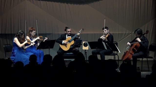 Guitar Quintet #1 | Nikita Koshkin | Artyom Dervoed & New Russian Quartet смотреть онлайн