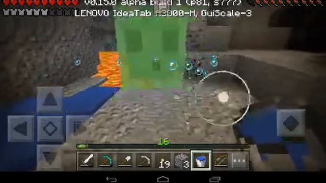 Играю в майнкрафт 0.15.0 4 нашёл слизня и алмазы смотреть онлайн