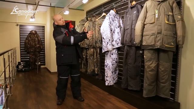 Костюм рыболовный зимний Canadian Camper Viking смотреть онлайн