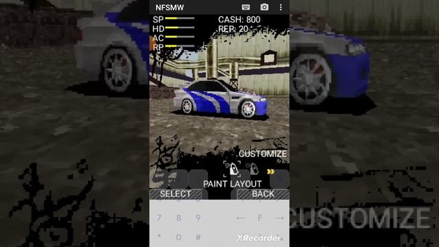 Need For Speed Most Wanted Java: mudando a cor do carro смотреть онлайн