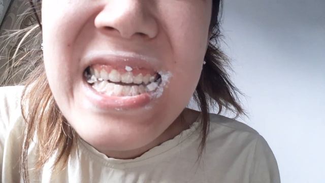 Ем мел АСМР сломала зуб! 😱 Самый не вкусный мел смотреть онлайн