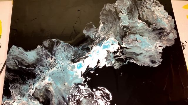 Картина для интерьера - Fluid Art (Акриловая заливка) смотреть онлайн