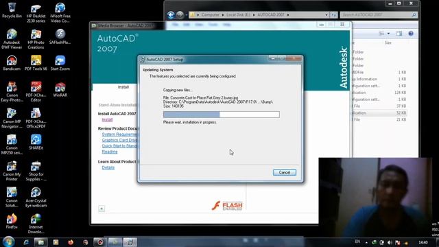 Tutorial Cara Menginstal Autocad 2007 смотреть онлайн