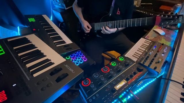 1/31(Guitar+Boss Rc-505+Arturia MikroFreak)#guitar #loopmusic #synth #bossrc505 смотреть онлайн