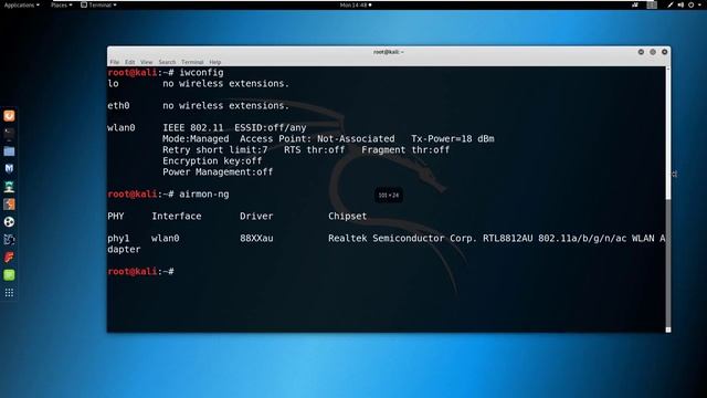 Monitor mode and packet injection test on wireless card wifi hacking series#3 Tamil смотреть онлайн