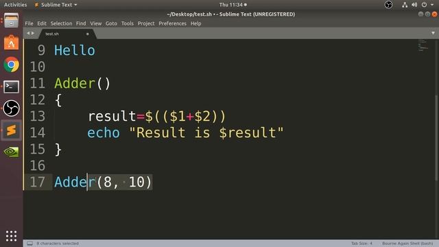 Functions - Bash Scripting смотреть онлайн