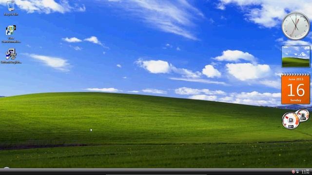Using Vista Transformation Pack 9.0.1 to transform Windows XP into Vista смотреть онлайн