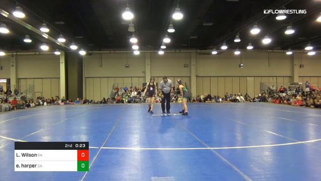 105 Lbs Round Of 16 Lindsie Wilson Team Georgia Vs Ella Harper Team California смотреть онлайн
