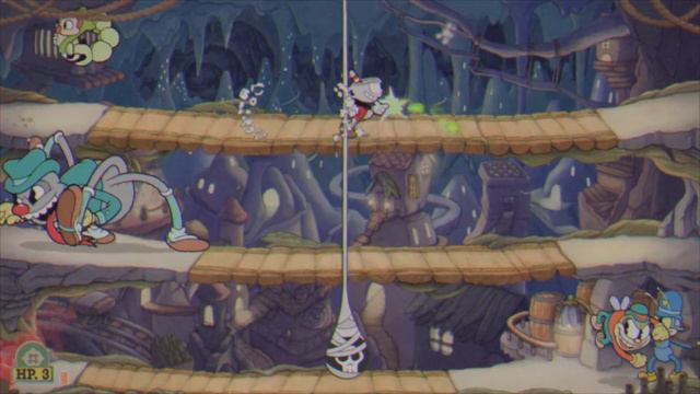 CUPHEAD: THE DELICIOUS LAST COURSE - DESTROZA AL CUBIL DEL CONTRABANDO SIN RECIBIR DAÑO | RANGO A смотреть онлайн