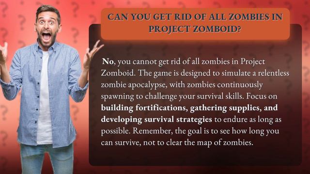 Can you get rid of all zombies in Project Zomboid? смотреть онлайн