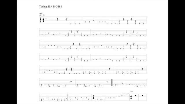 Oh Well Fleetwood Mac Peter Green Intro No Audio Guitar Tab смотреть онлайн