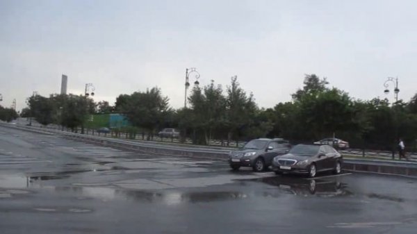 Прогулочка по набережной реки Тура.