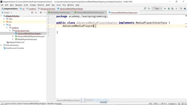 The Java Design Patterns Course--8 Challenge Solution Adapter смотреть онлайн