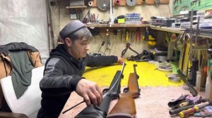 Хатсан 125 TH гнутый ствол .