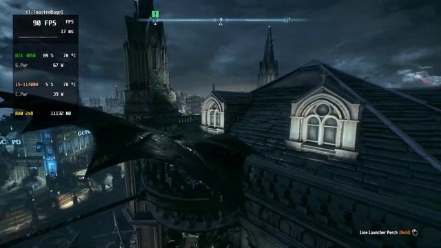 Batman Arkham Knight RTX 3050 4GB + Intel i5-11400H MAX Settings смотреть онлайн