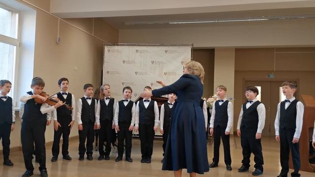 Ж. Рамо. Сверчок. Хор мальчиков под руководством Ижик О. В. Скрипка-Ковганко Николай,рояль-Хотылева смотреть онлайн