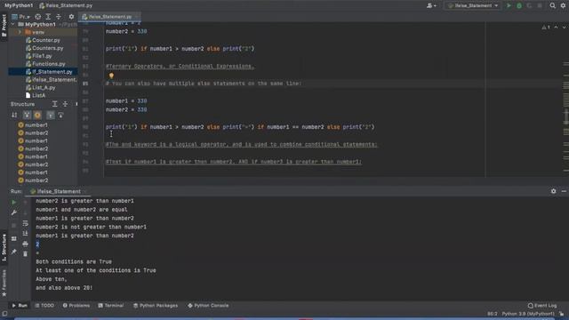 Python: Elif vs Else Statements смотреть онлайн