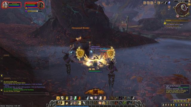 Battle For Azeroth Quest 279: Saving Master Ashton (WoW, Human, Paladin)