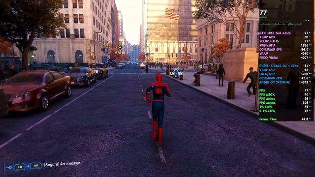 FEZ BONITO!?A GTX 1060 5GB (R$769) DO ALIEXPRESS VALE A PENA PRA JOGAR SPIDER-MAN EM FULLHD?? смотреть онлайн