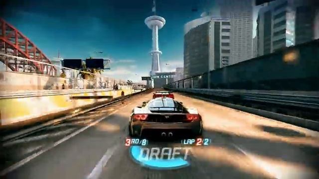 Split Second Gameplay 9600m GT PC HD смотреть онлайн