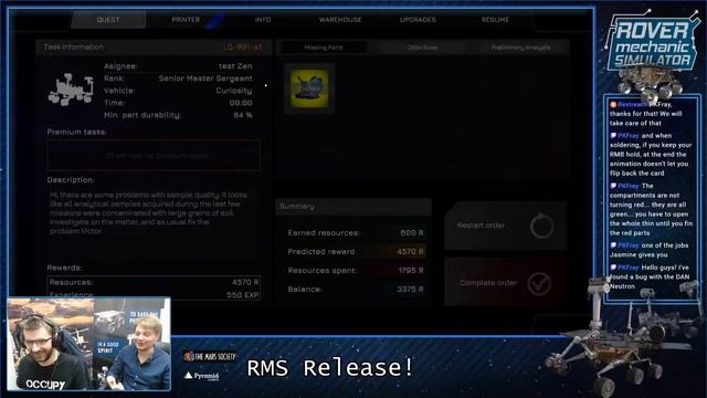 Rover Mechanic Simulator — Full Release Stream смотреть онлайн