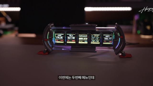 독보적인 데스크테리어 아이템! 사이버펑크 픽셀아트 디스플레이 디붐 타임 게이트 (DIVOOM TIMES GATE) смотреть онлайн