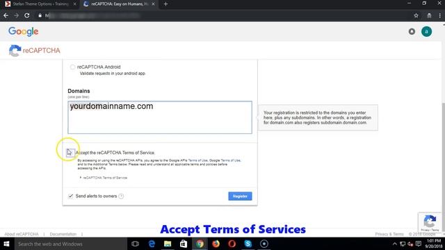 Google reCAPTCHA key смотреть онлайн