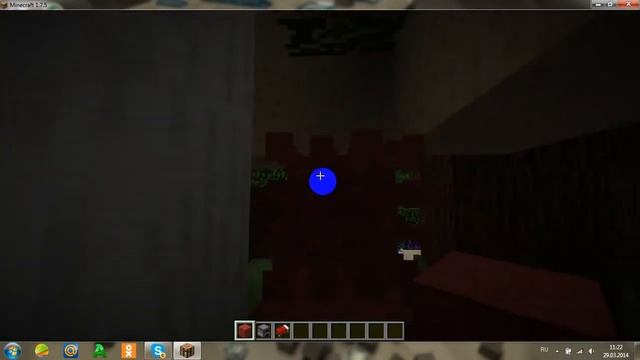 Майнкрафт домик-гриб