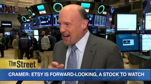 Jim Cramer Is a Fan of Etsy, Says the Stock Is a ‘Real Comer’ смотреть онлайн