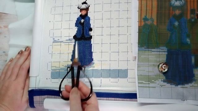 27. 3 процесса в работе. Итоги за 2 недели + иглы для вышивки с aliexpress смотреть онлайн