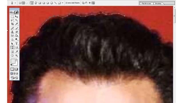 Adobe Photoshop 7.0 Photo Cutting with Perfect Tool (pen) 2019 смотреть онлайн