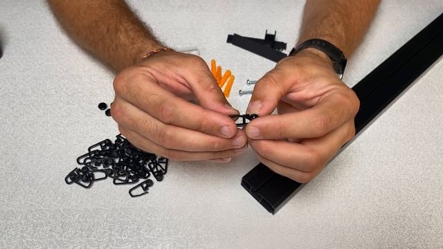 Карниз для штор потолочный однорядный черный Лофт 1 ряд, прямой смотреть онлайн