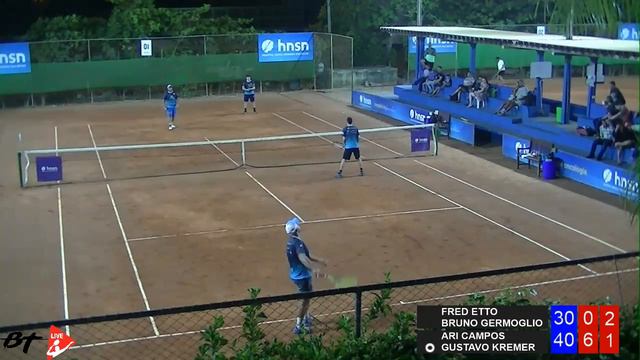 1º Torneio de Tênis Marcus Massa de duplas - FINAL SOMA 4 смотреть онлайн