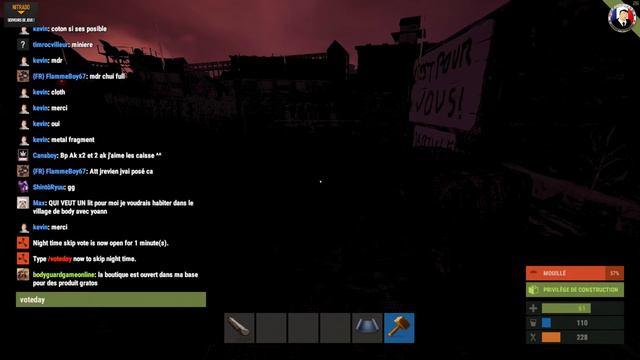 Rust Let's Play Intégral Épisode 74 - New Carte - Nouvelle Aventure - 1080P60Fps смотреть онлайн