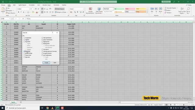 Excel’de Boş Satırları Silme | BASİT YÖNTEM – [2023] смотреть онлайн