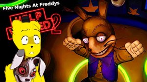 Снял Маску и Нашел Глитчтрапа  FNAF Help Wanted 2