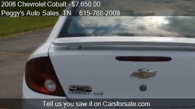 2006 Chevrolet Cobalt LTZ Sedan - for sale in Hendersonville смотреть онлайн