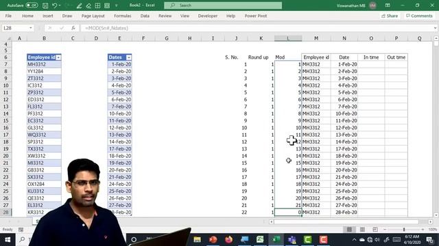 How to repeat cell values or set of values n number of times? Cross join in MS Excel смотреть онлайн