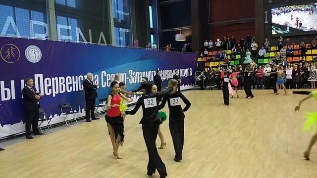 Самба. Юниоры 1. Д класс смотреть онлайн