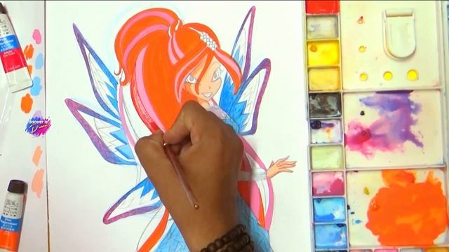 Drawing ❤ Bloom Tynix From Winxclub❤ Discovertodraw