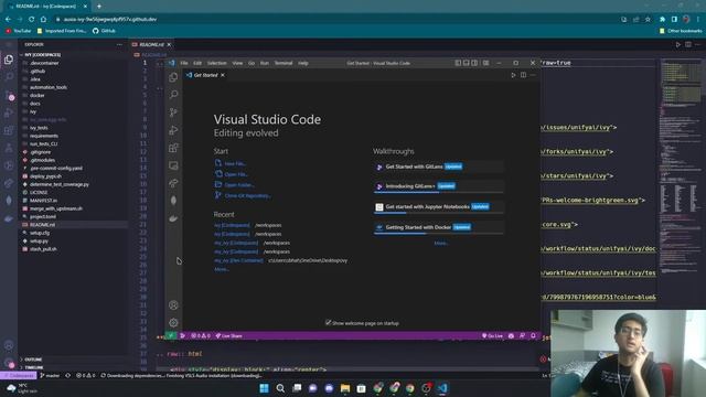 Setting Up - Tutorial 03 - GitHub Codespaces смотреть онлайн