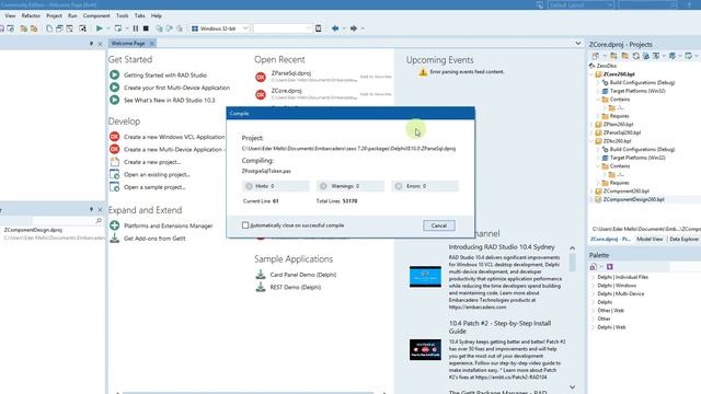 Instalação Zeos 7.26 - Delphi 10.3 смотреть онлайн