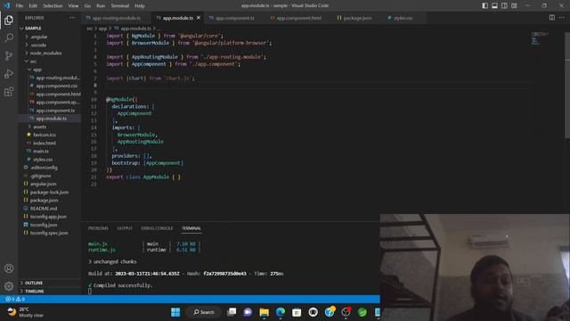 Chart is not visible in ChartJs | Issue resolved | Learn with HR смотреть онлайн