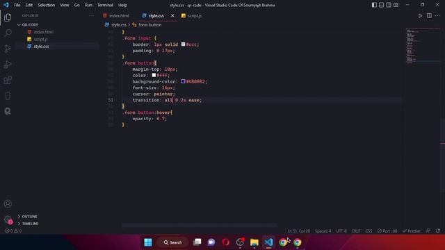 How to make a QR Code generator using HTML, CSS, JavaScript смотреть онлайн
