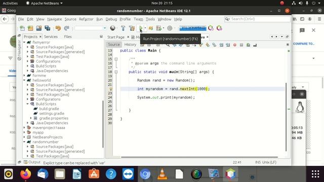 How do you generate a random number in java смотреть онлайн