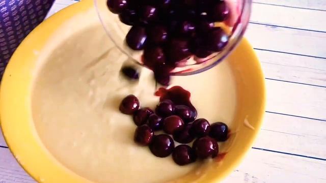 Кекс С Вишней На Кефире ? / Cherry Pie ? смотреть онлайн